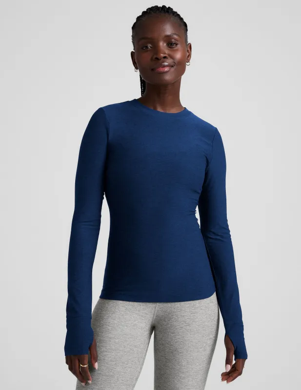 Featherweight Select Long Sleeve Crew sold by Beyond Yoga