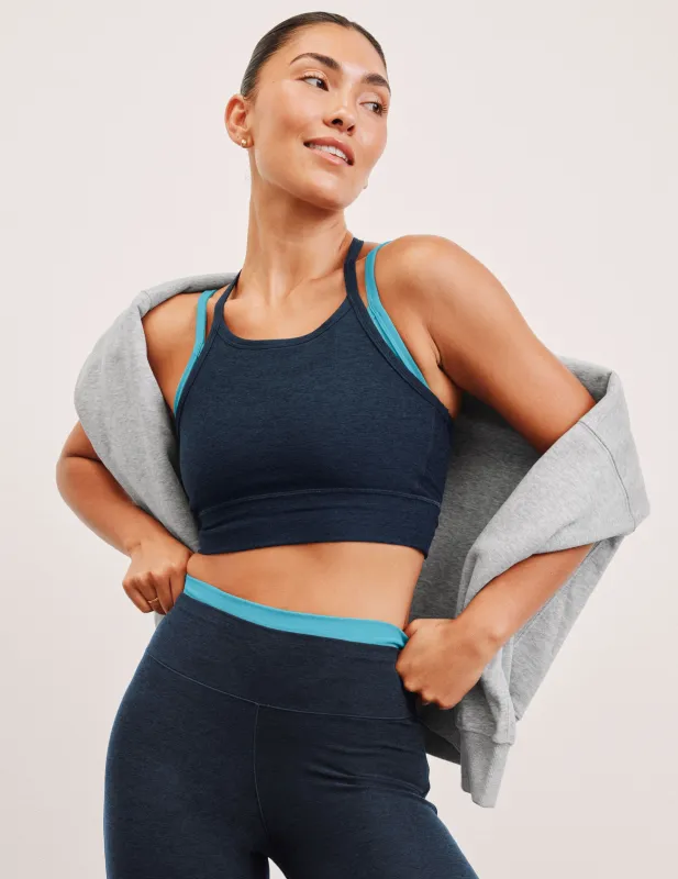 Spacedye Layered Long Line Bra sold by Beyond Yoga
