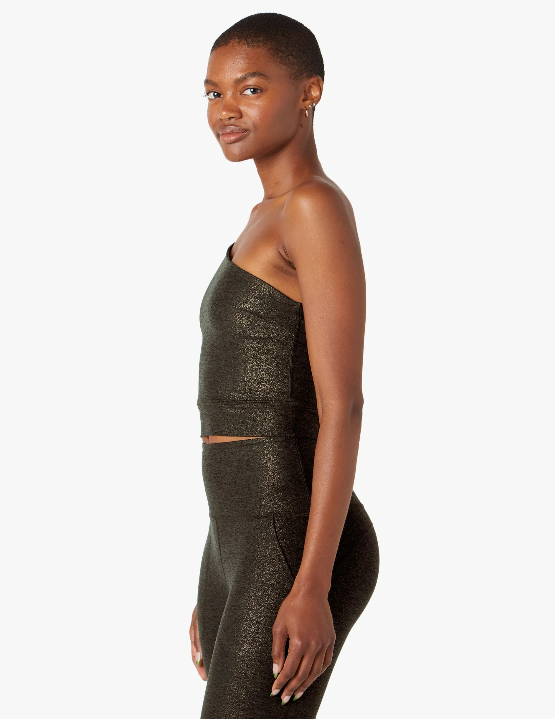 SoftShine Wanderlust Cropped Tank sold by Beyond Yoga product image thumbnail 3