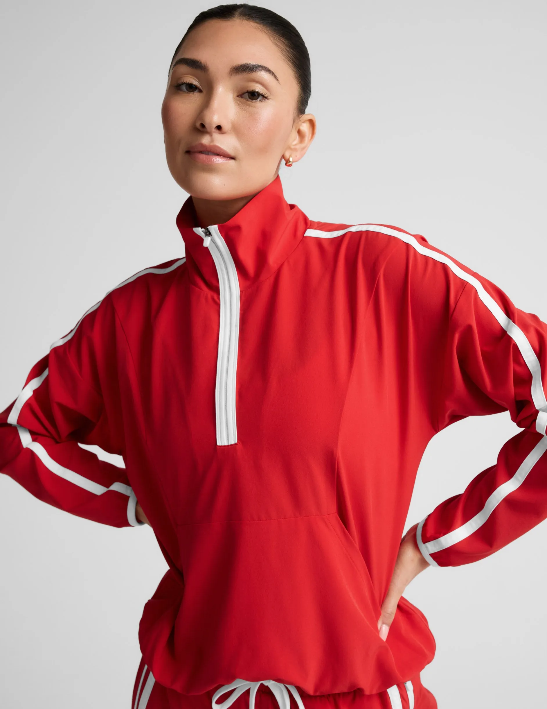 Stretch Woven Course Contrast Half Zip Pullover sold by Beyond Yoga product image thumbnail 4