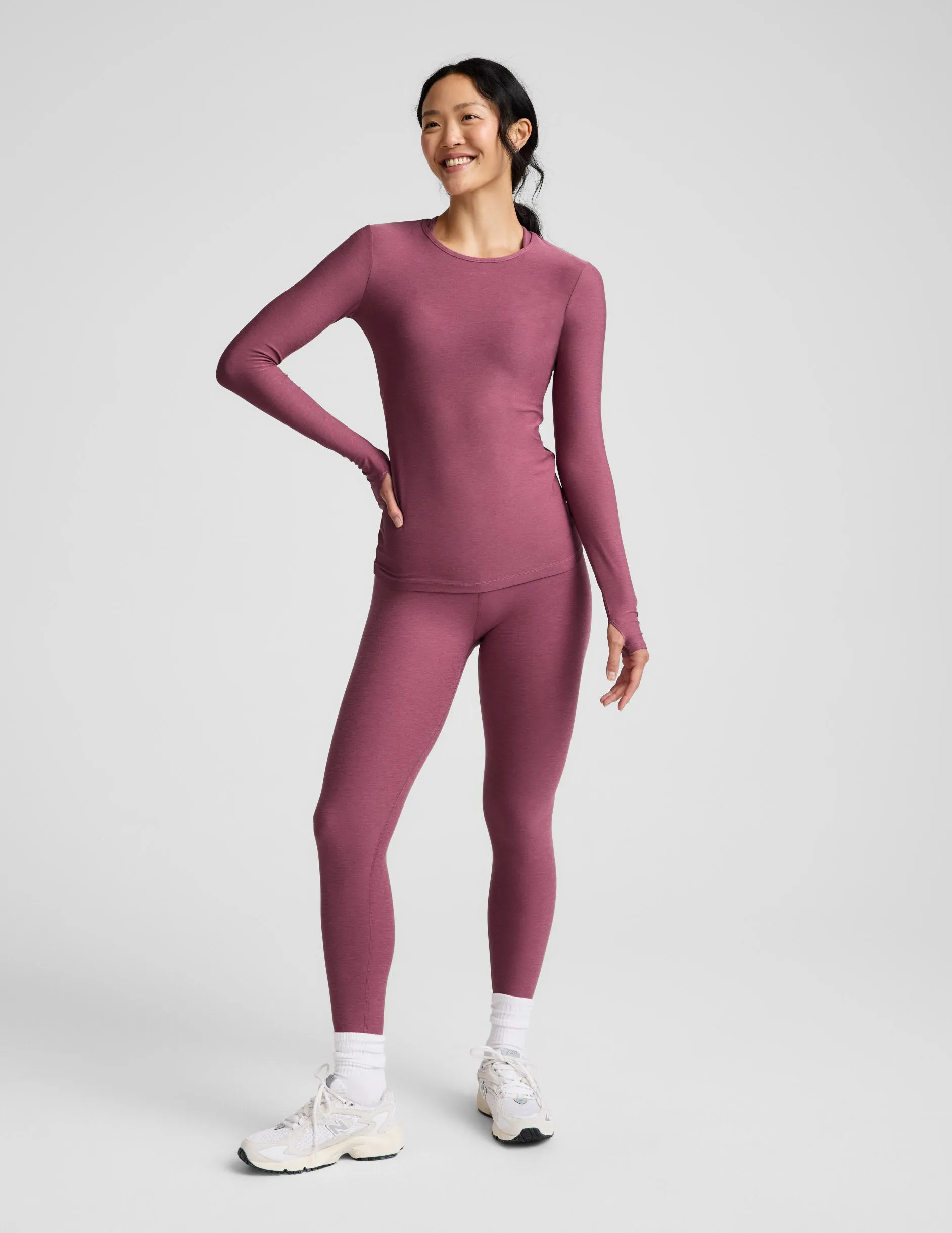 Featherweight Classic Crew Pullover sold by Beyond Yoga product image thumbnail 2