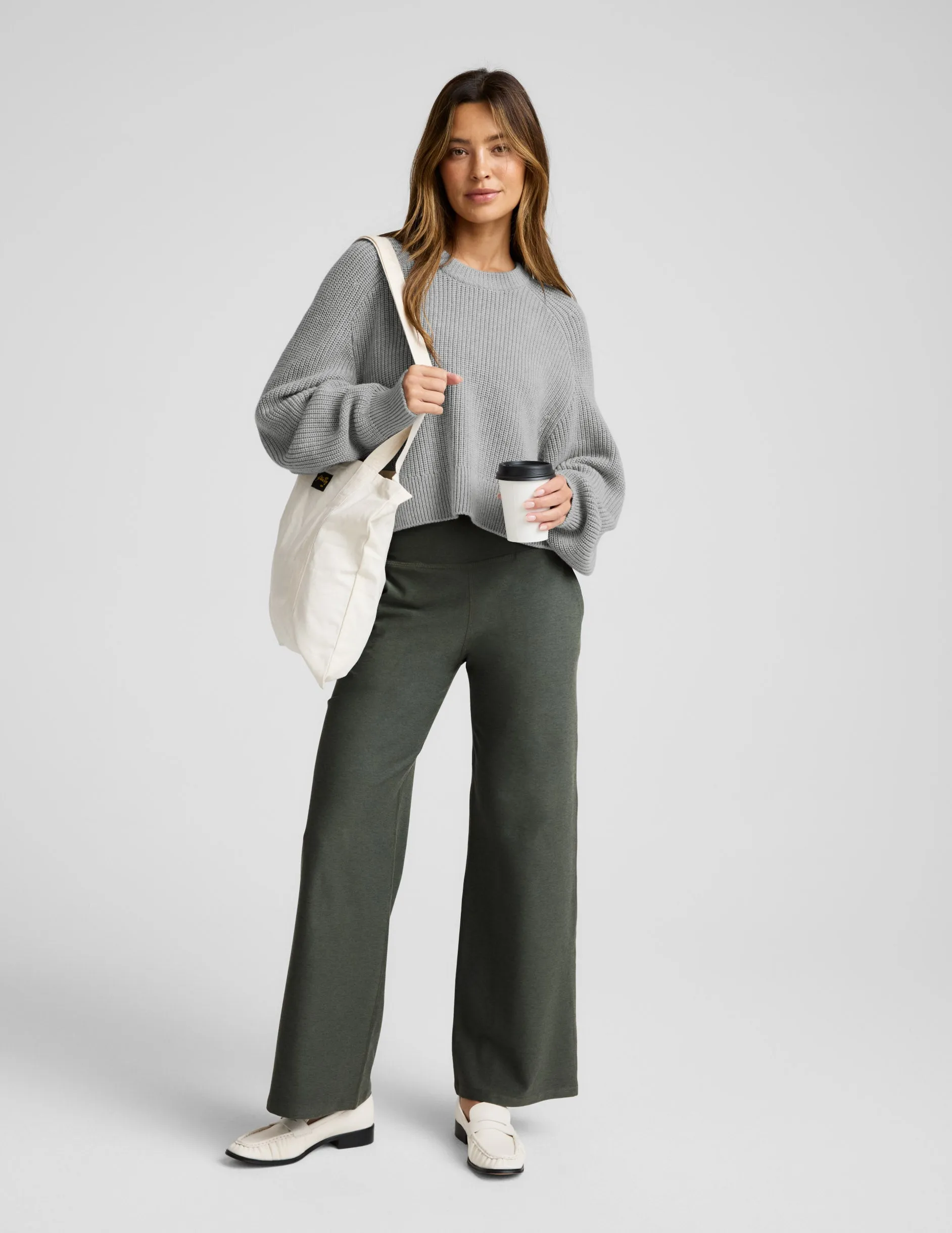 Ready For Anywhere Hi Lo Sweater sold by Beyond Yoga product image thumbnail 3