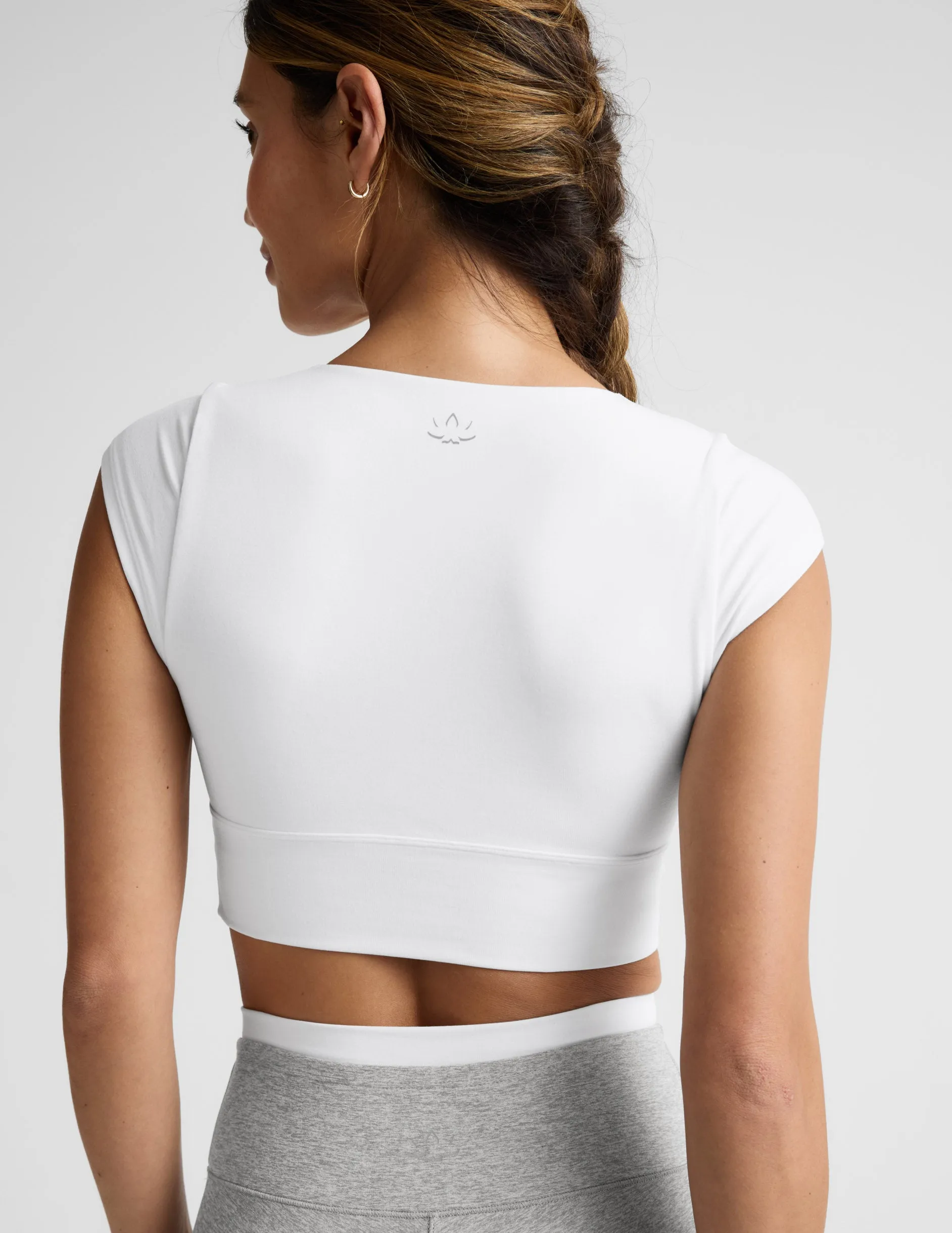 Spacedye™ Get It Twisted Cropped Tee sold by Beyond Yoga product image thumbnail 3