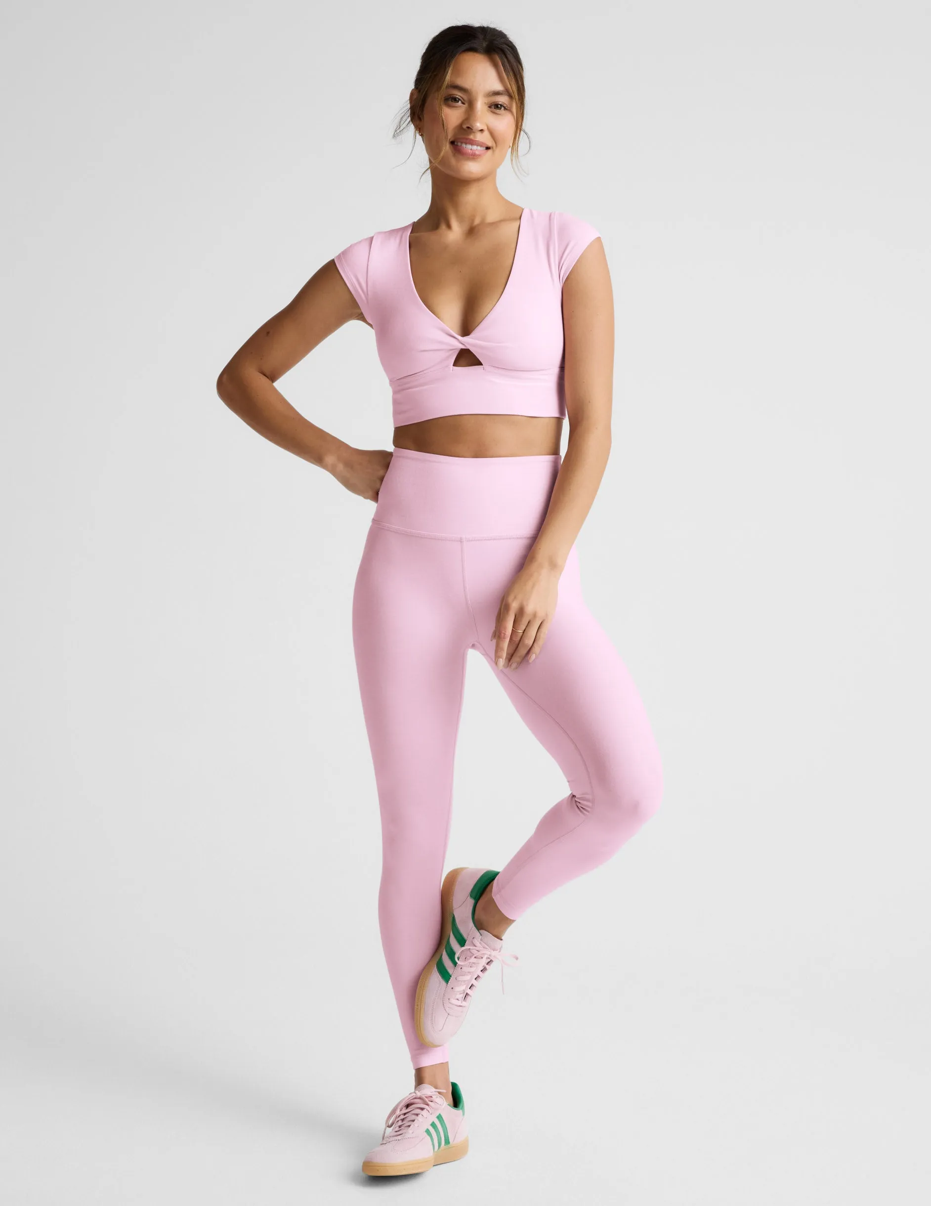 Spacedye Get It Twisted Cropped Tee sold by Beyond Yoga product image thumbnail 3