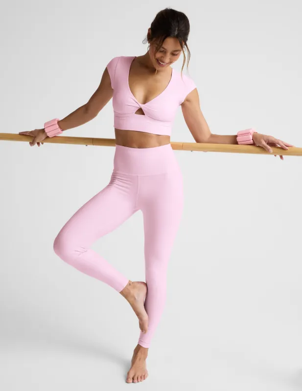 Spacedye Get It Twisted Cropped Tee sold by Beyond Yoga