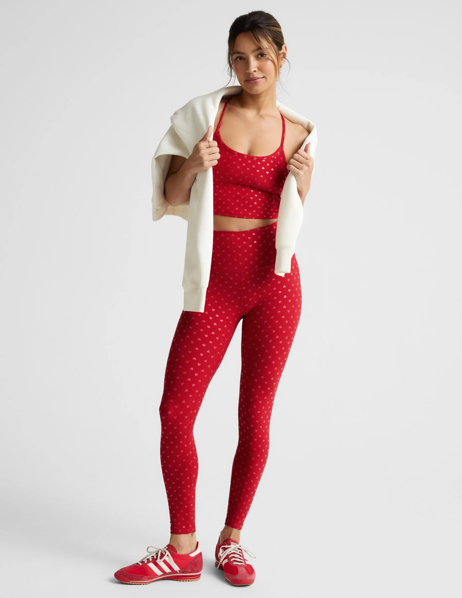 SoftShine Slim Racerback High Cropped Tank sold by Beyond Yoga product image thumbnail 3