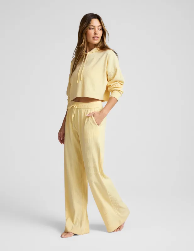 Breathe Easy Ribbed Wide Leg Pant sold by Beyond Yoga