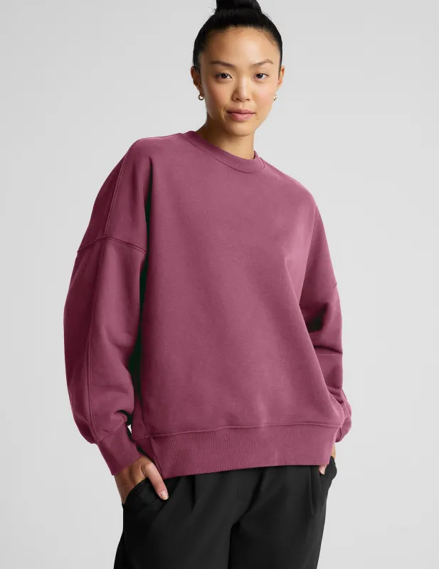 LuxeFleece Oversized Sweatshirt sold by Beyond Yoga