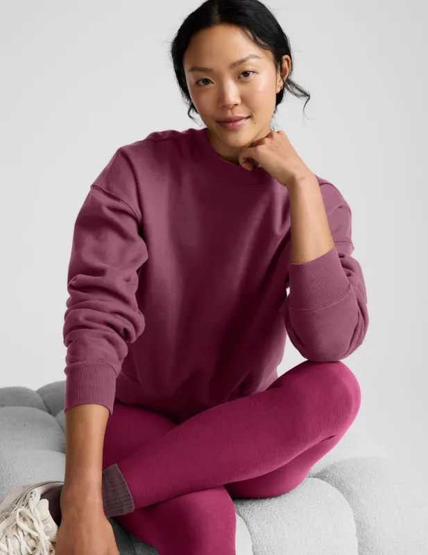 LuxeFleece Crewneck Sweatshirt made by Beyond Yoga