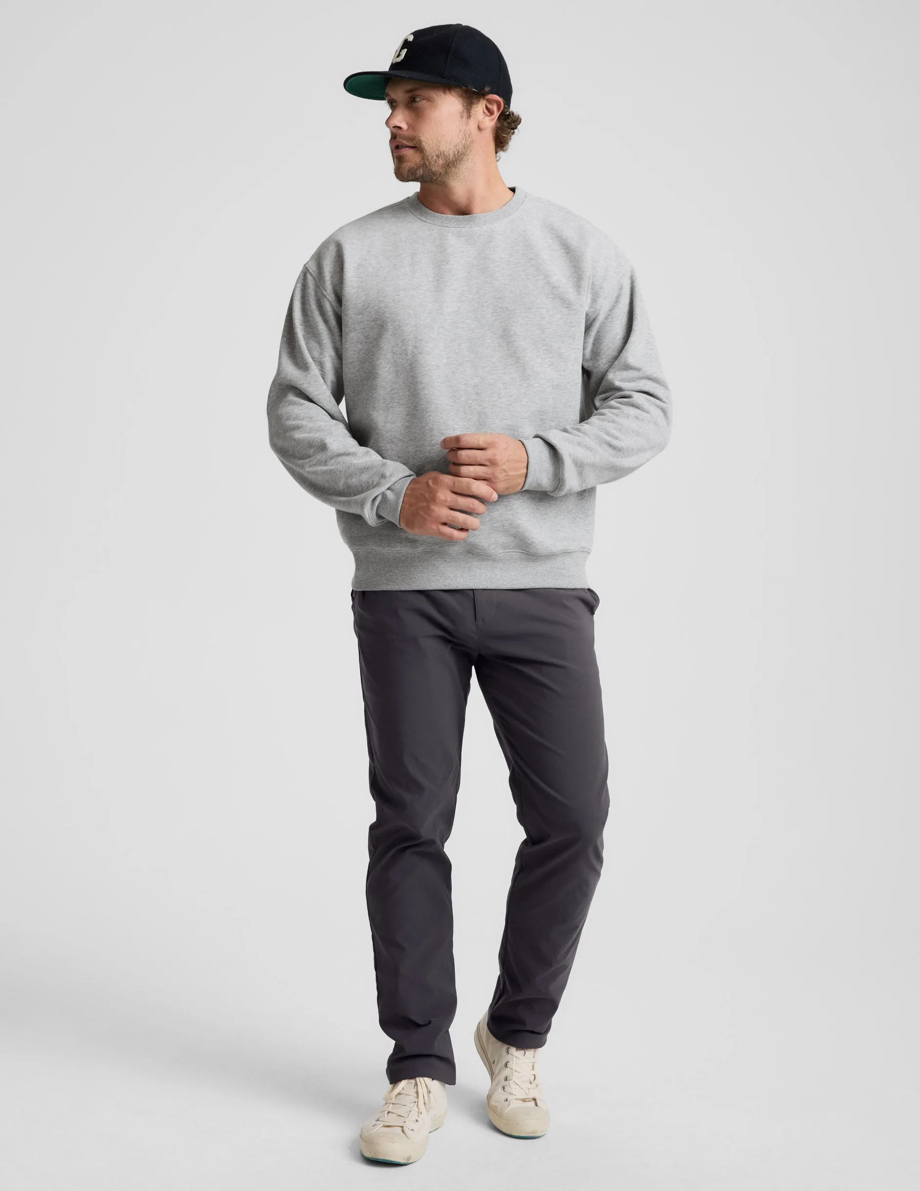 LuxeFleece™ Men's Crewneck Pullover sold by Beyond Yoga product image thumbnail 2