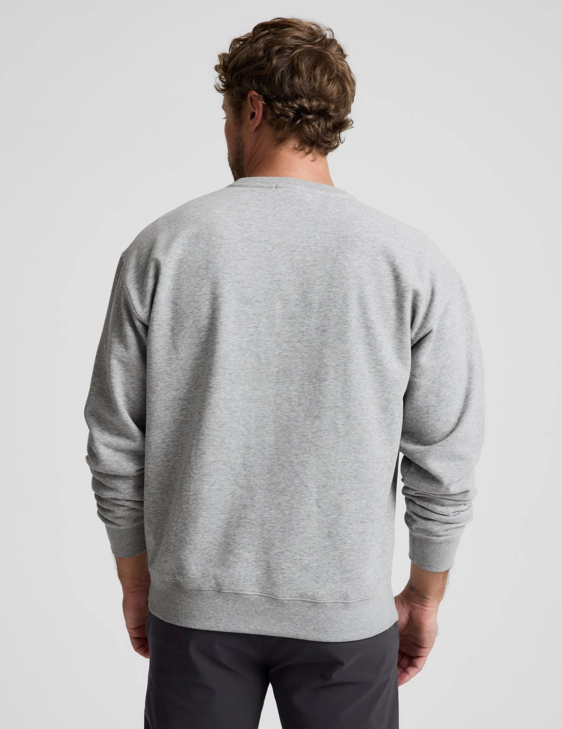 LuxeFleece™ Men's Crewneck Pullover sold by Beyond Yoga product image thumbnail 3