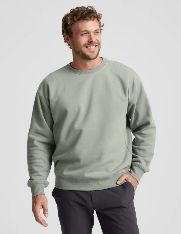 LuxeFleece Men's Crewneck Pullover made by Beyond Yoga