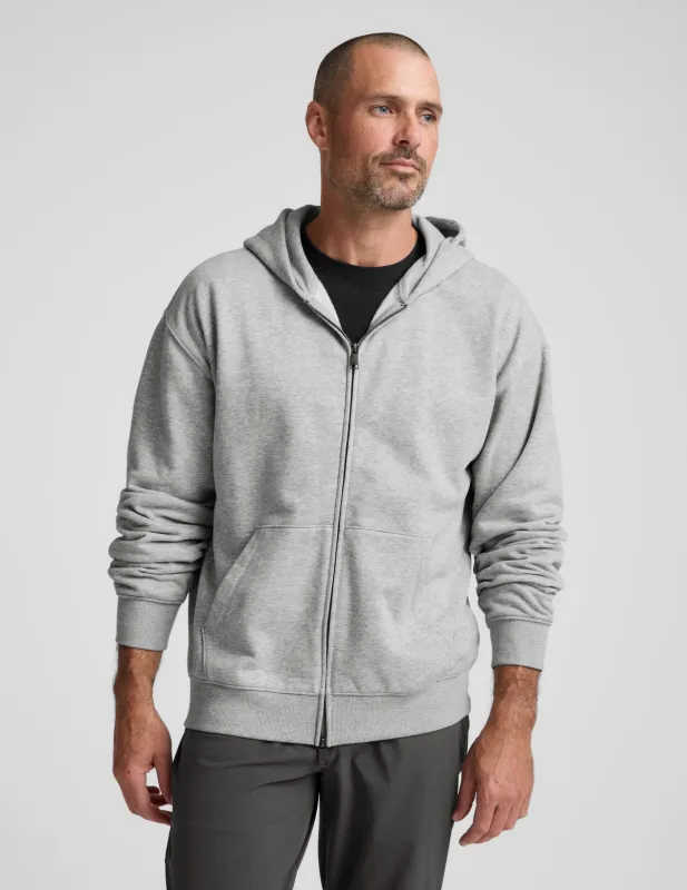 LuxeFleece Men's Full Zip Hoodie sold by Beyond Yoga