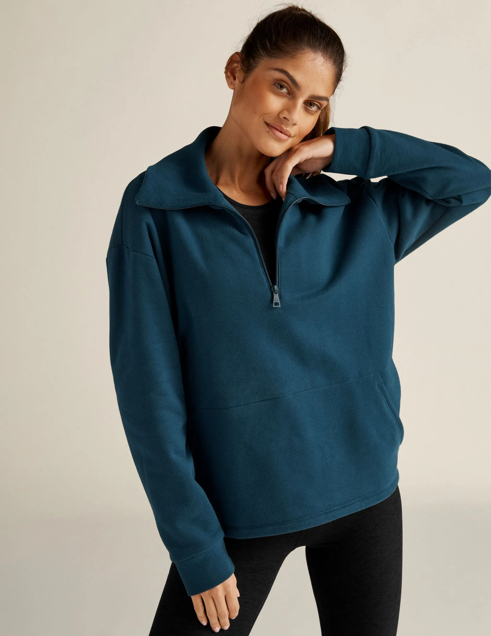 Trek Pullover sold by Beyond Yoga