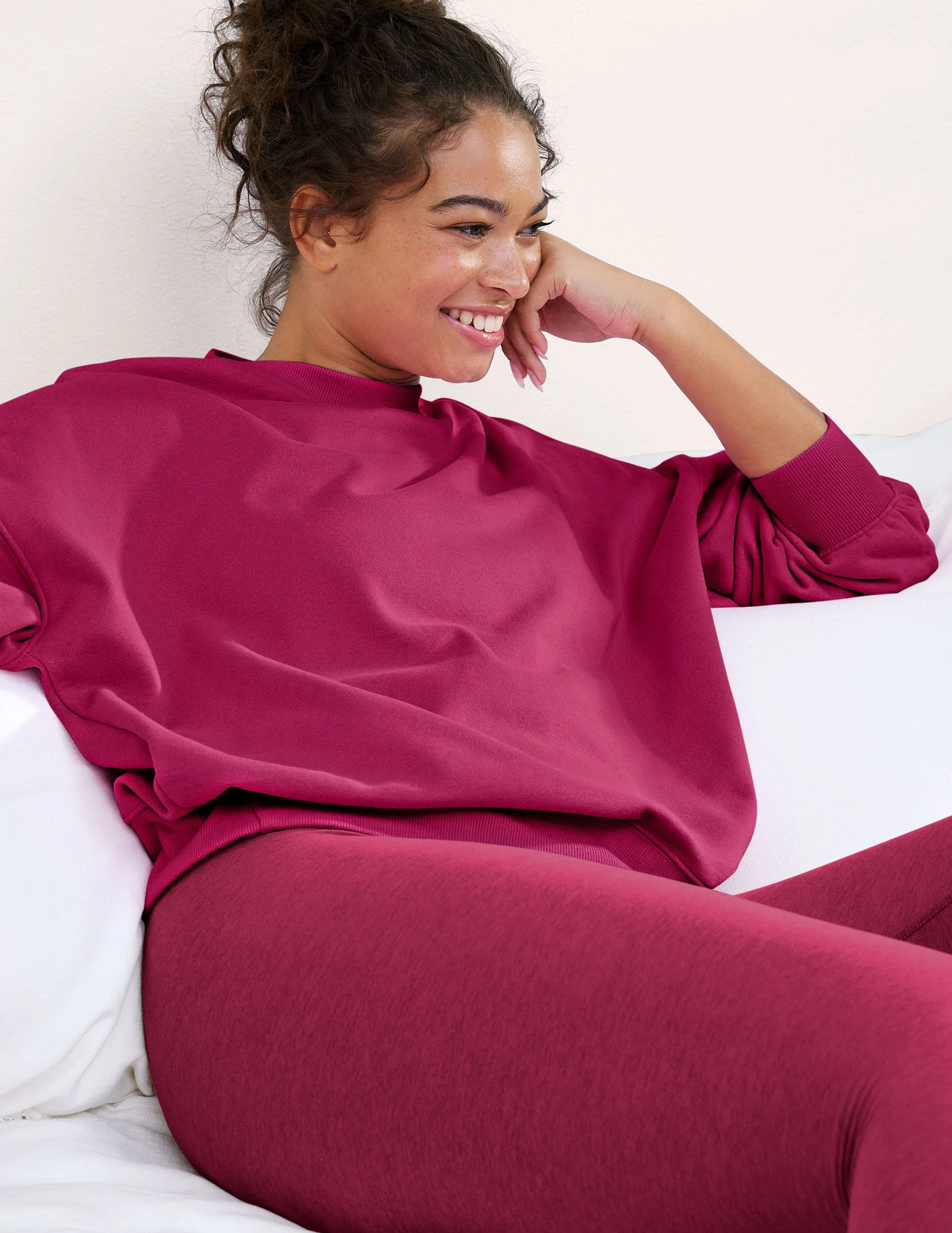 LuxeFleece Oversized Sweatshirt sold by Beyond Yoga