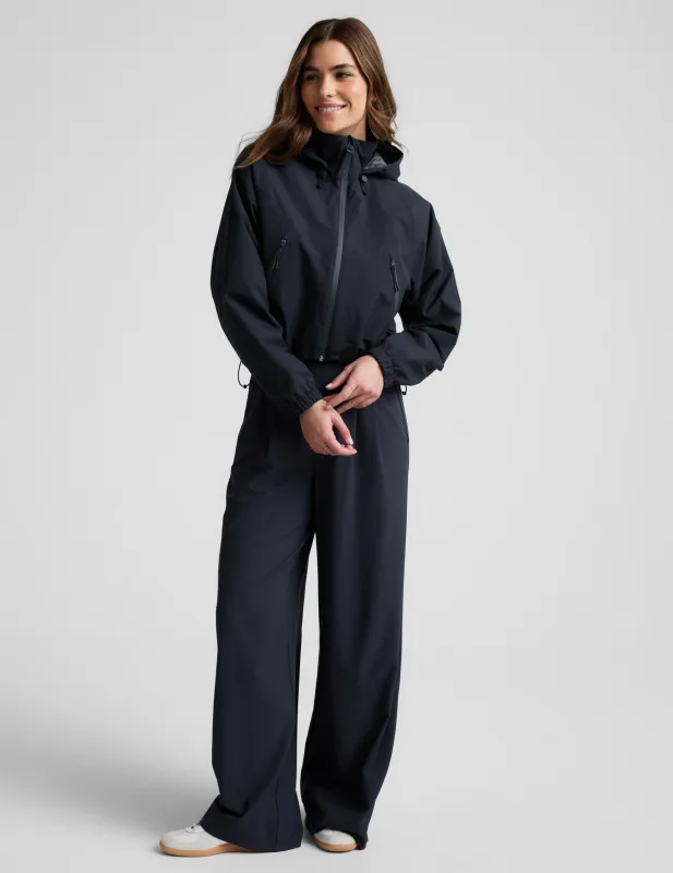 Rain Or Shine Adjustable Hooded Jacket sold by Beyond Yoga