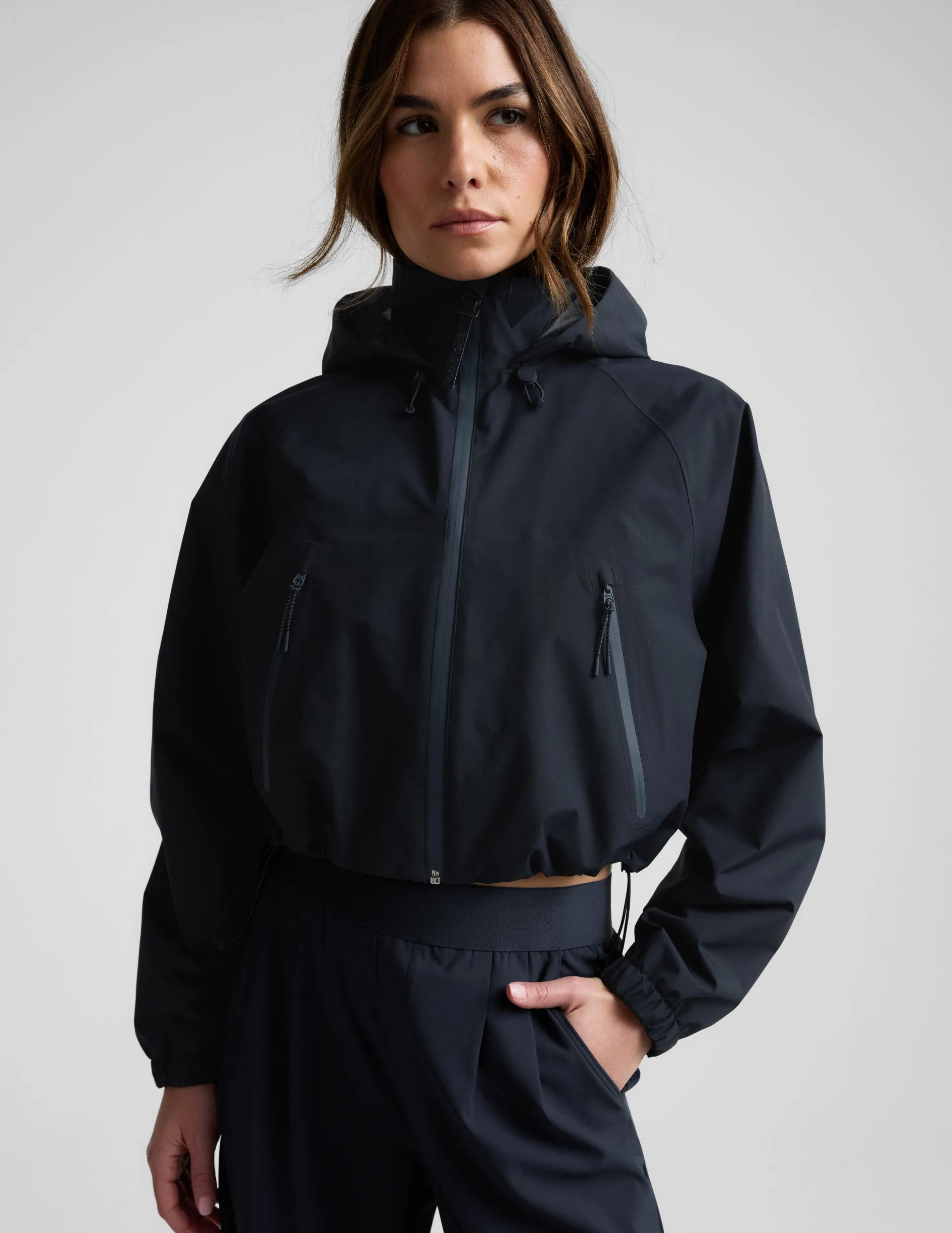 Rain Or Shine Adjustable Hooded Jacket sold by Beyond Yoga product image thumbnail 2