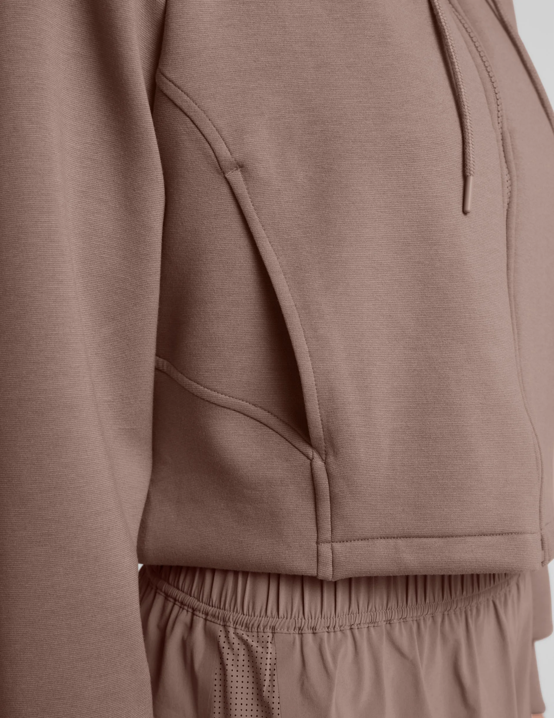 SoftSpring Full Zip Hooded Jacket sold by Beyond Yoga product image thumbnail 4