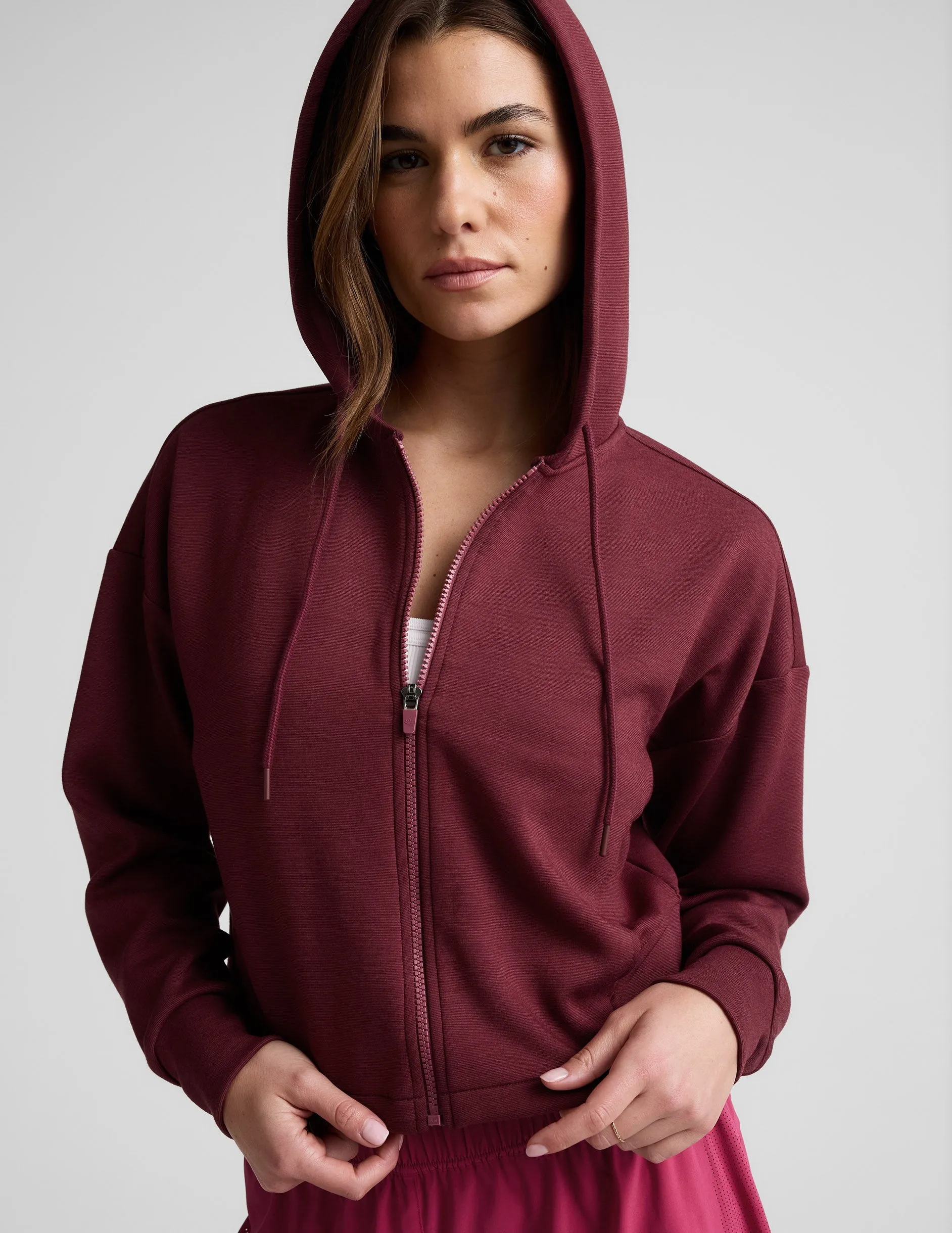 SoftSpring Full Zip Hooded Jacket sold by Beyond Yoga product image thumbnail 2