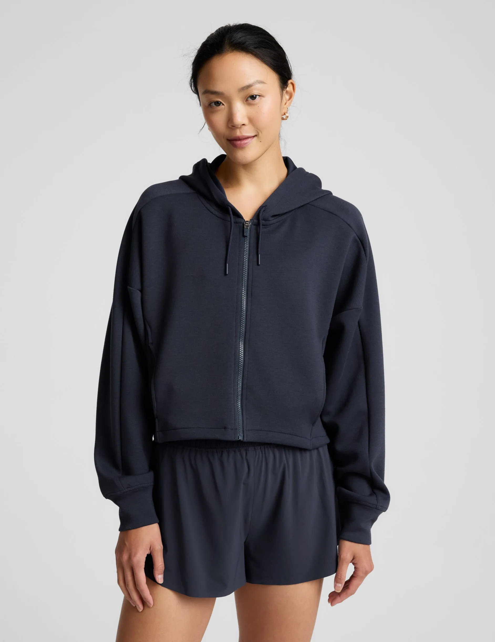 SoftSpring Full Zip Hooded Jacket sold by Beyond Yoga