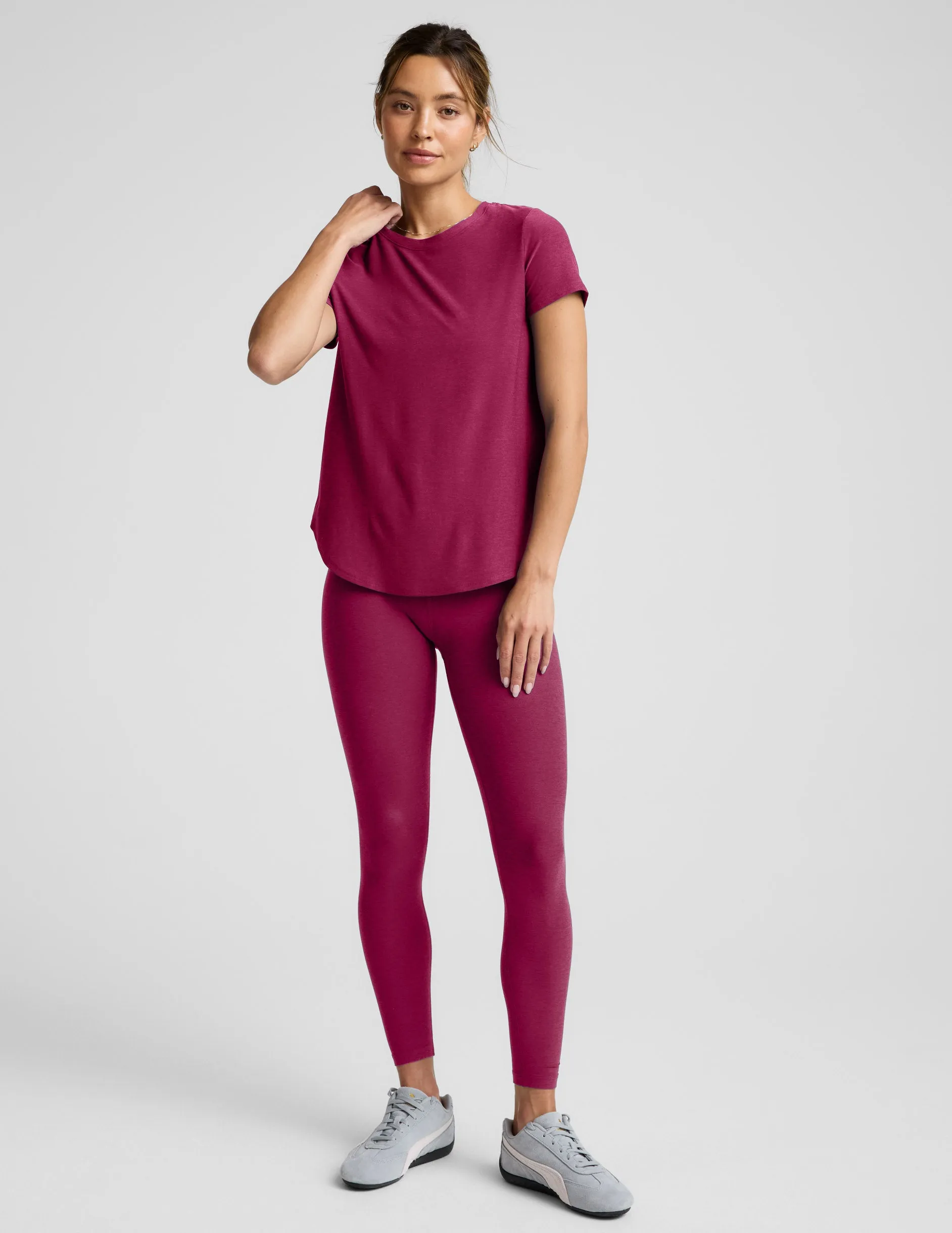 Featherweight On The Down Low Tee sold by Beyond Yoga product image thumbnail 2