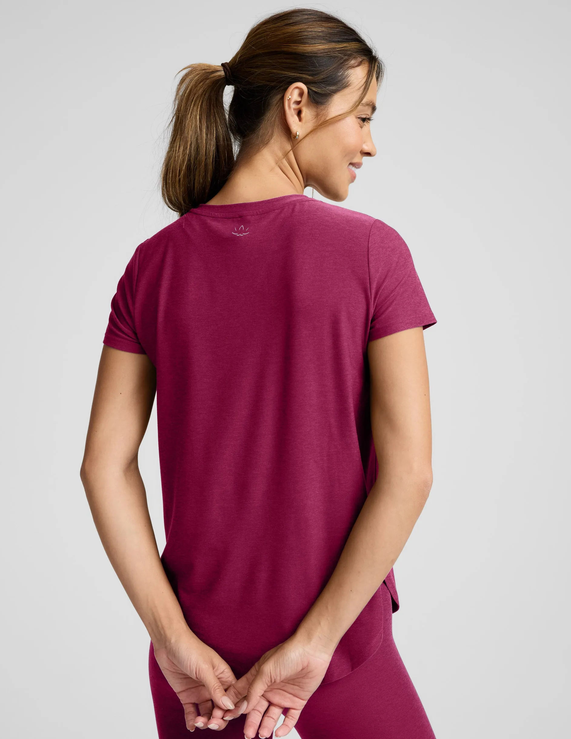 Featherweight On The Down Low Tee sold by Beyond Yoga product image thumbnail 3