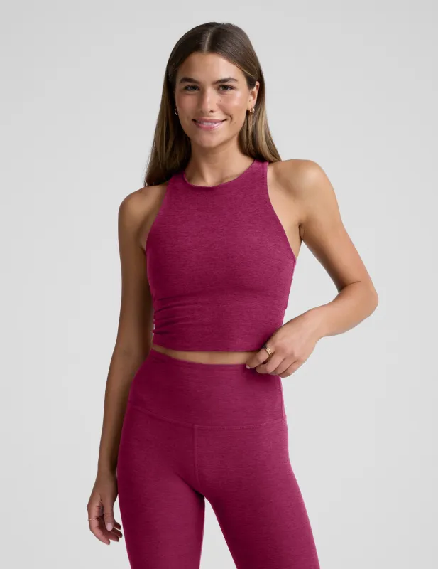 Spacedye Refocus Cropped Tank sold by Beyond Yoga