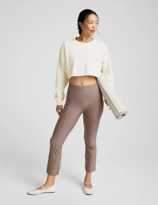 Spacedye Pintuck Kick Flare High Waisted Pant sold by Beyond Yoga