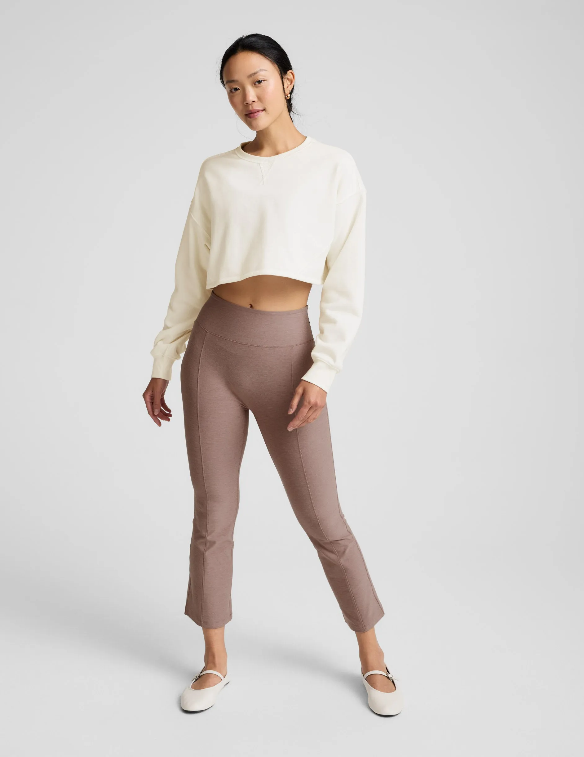 Spacedye Pintuck Kick Flare High Waisted Pant sold by Beyond Yoga product image thumbnail 2