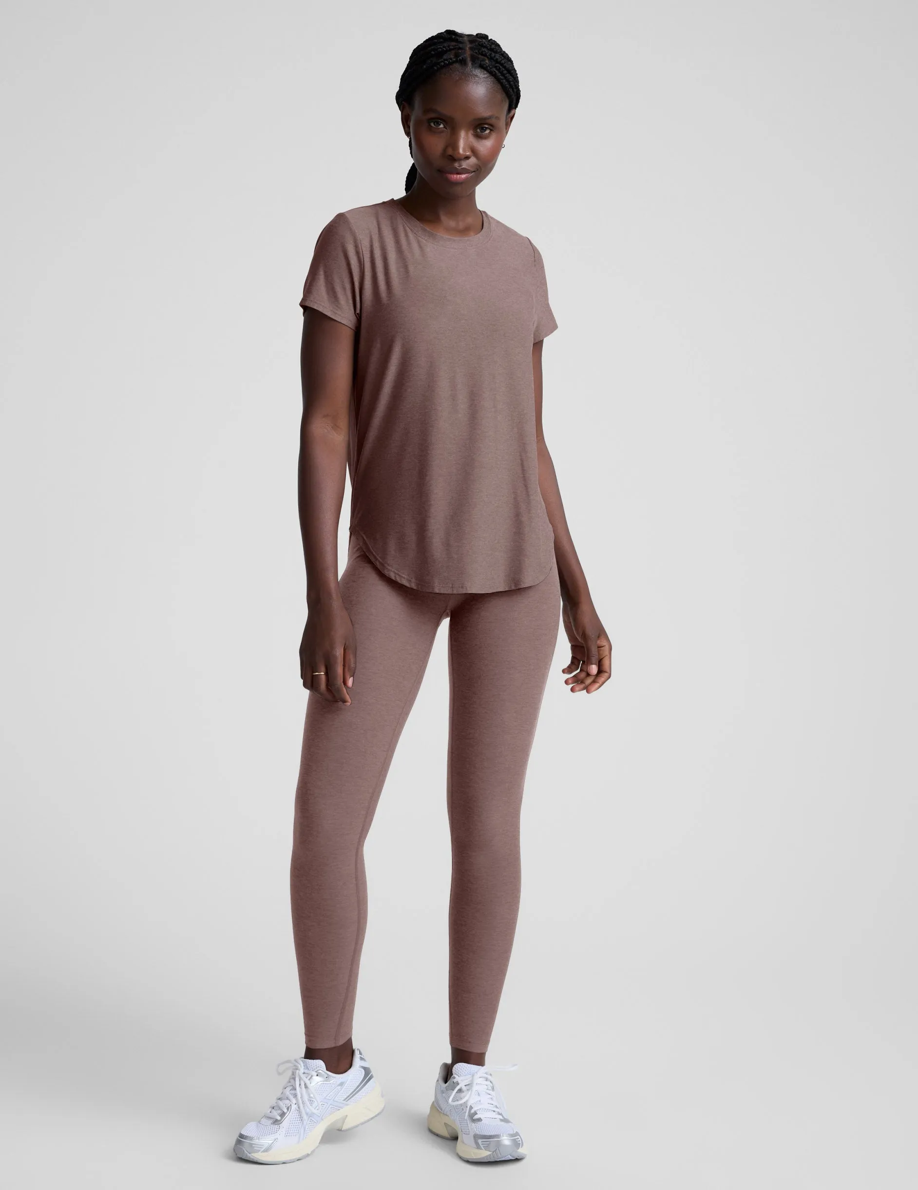 Featherweight On The Down Low Tee sold by Beyond Yoga product image thumbnail 4