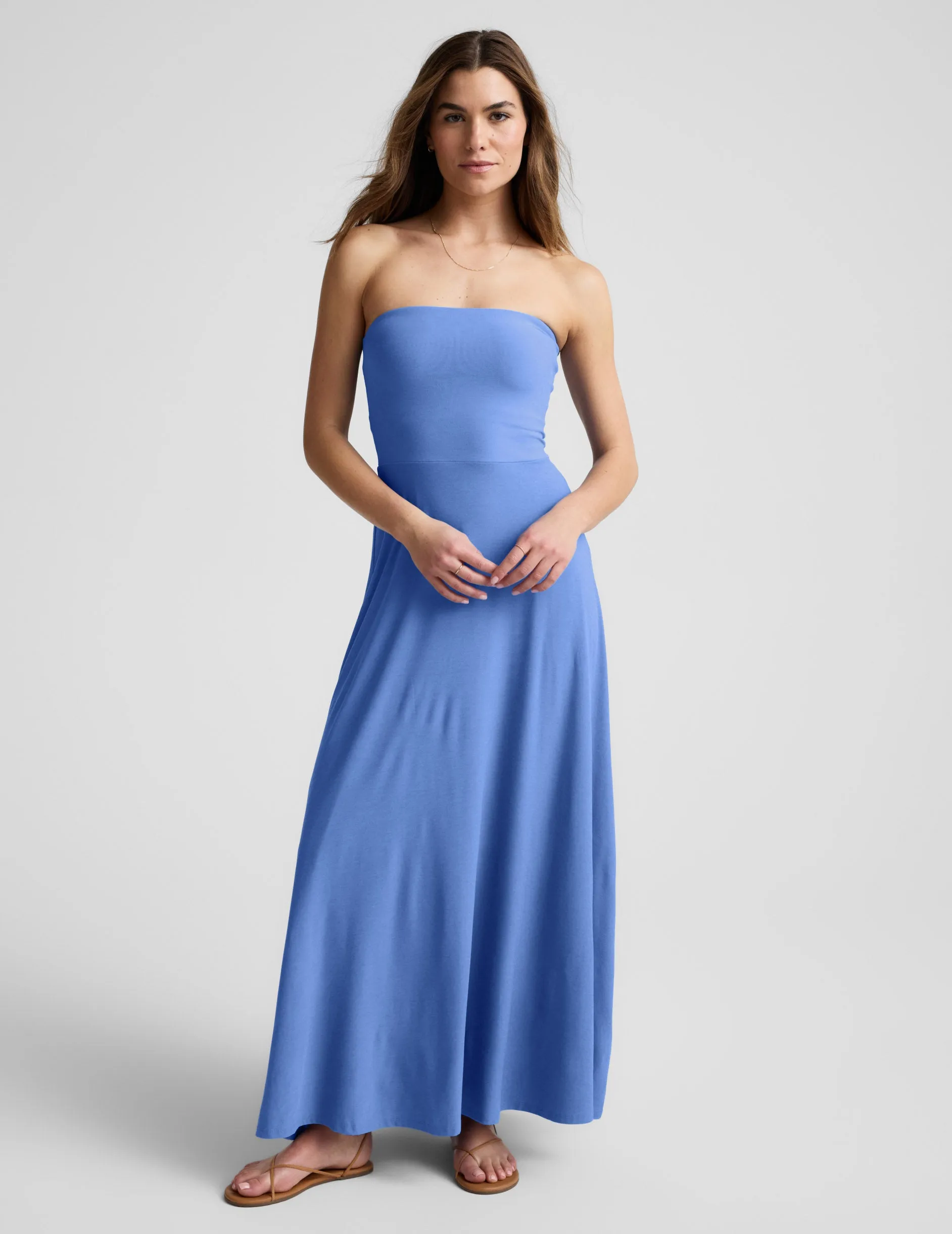 Featherweight Strapless Maxi Dress sold by Beyond Yoga product image thumbnail 2