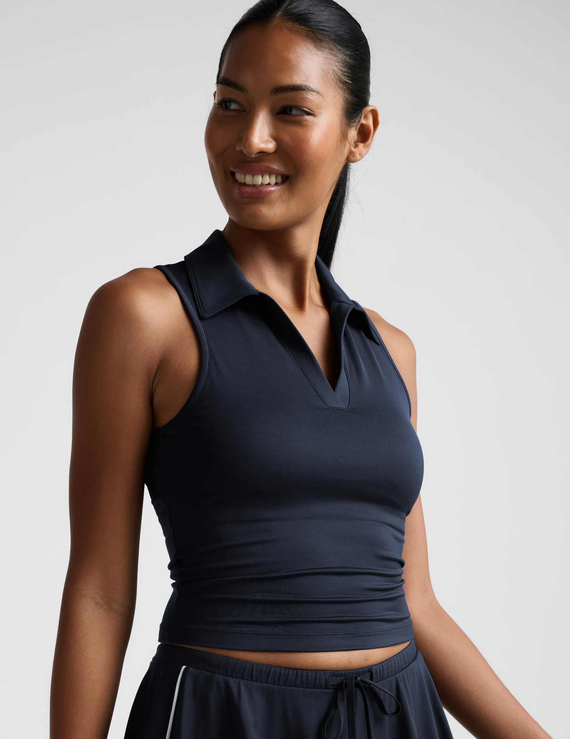 Sport Active Polo Tank sold by Beyond Yoga