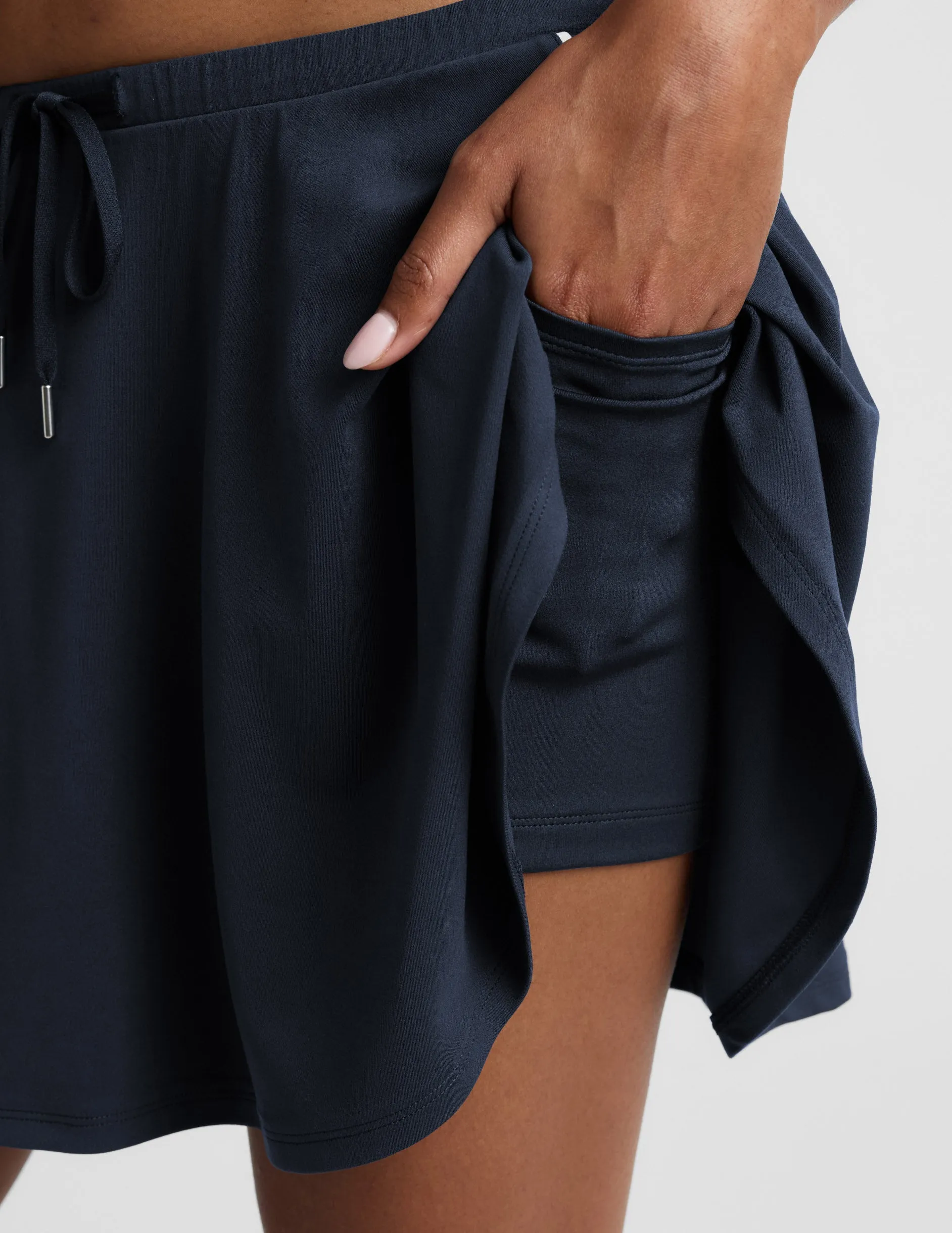 Sport Active Drawcord Mini Skirt sold by Beyond Yoga product image thumbnail 4