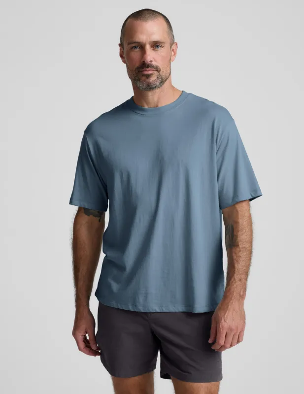 SoftKnit Men's Cotton Tee sold by Beyond Yoga