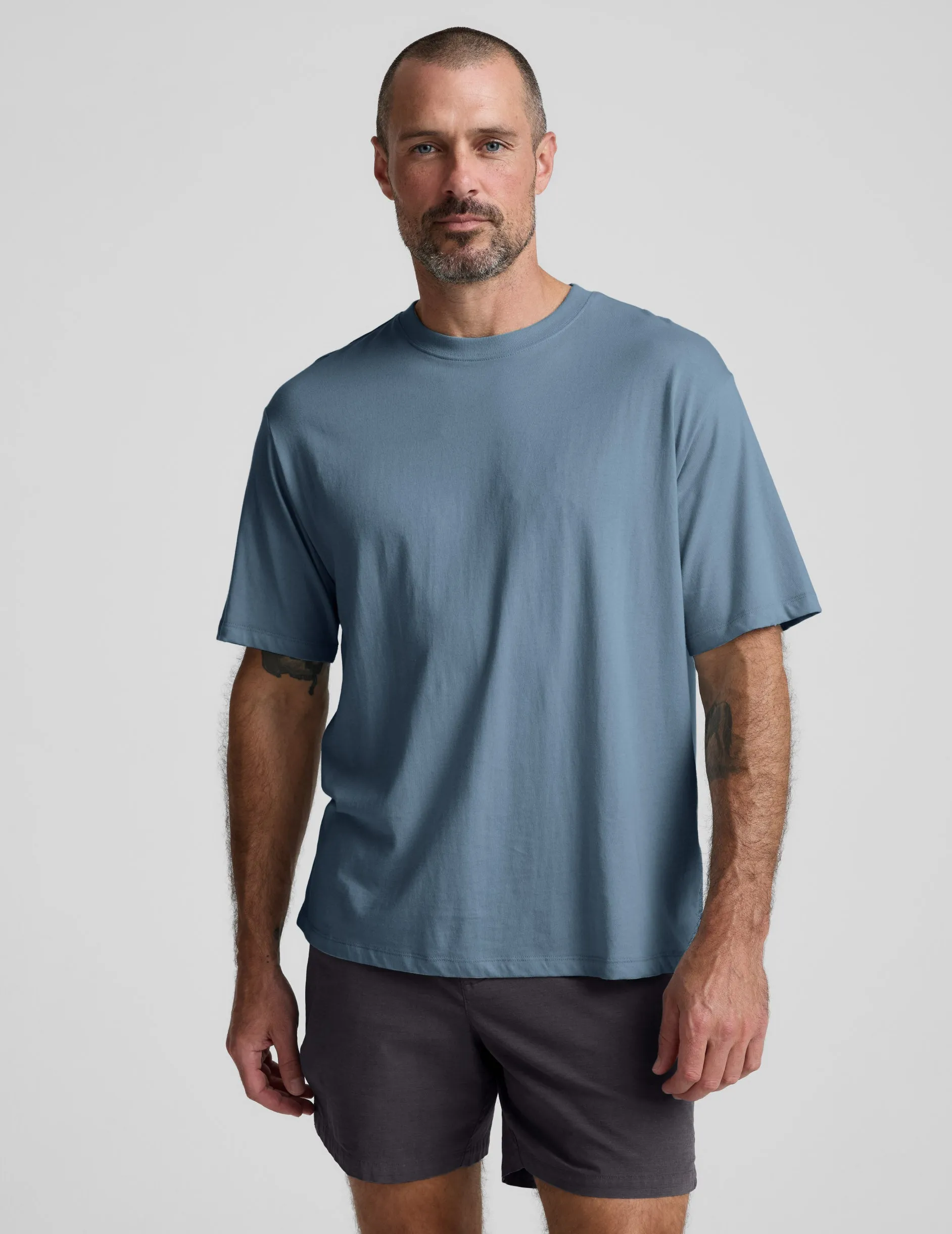 SoftKnit Men's Cotton Tee sold by Beyond Yoga