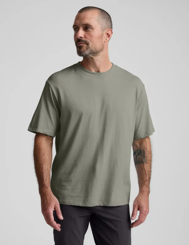 SoftKnit Men's Cotton Tee sold by Beyond Yoga