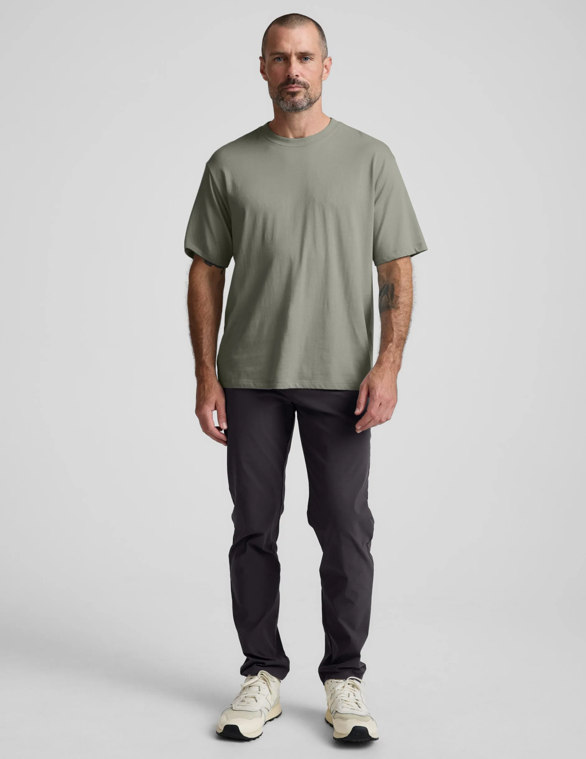 SoftKnit Men's Cotton Tee sold by Beyond Yoga product image thumbnail 2