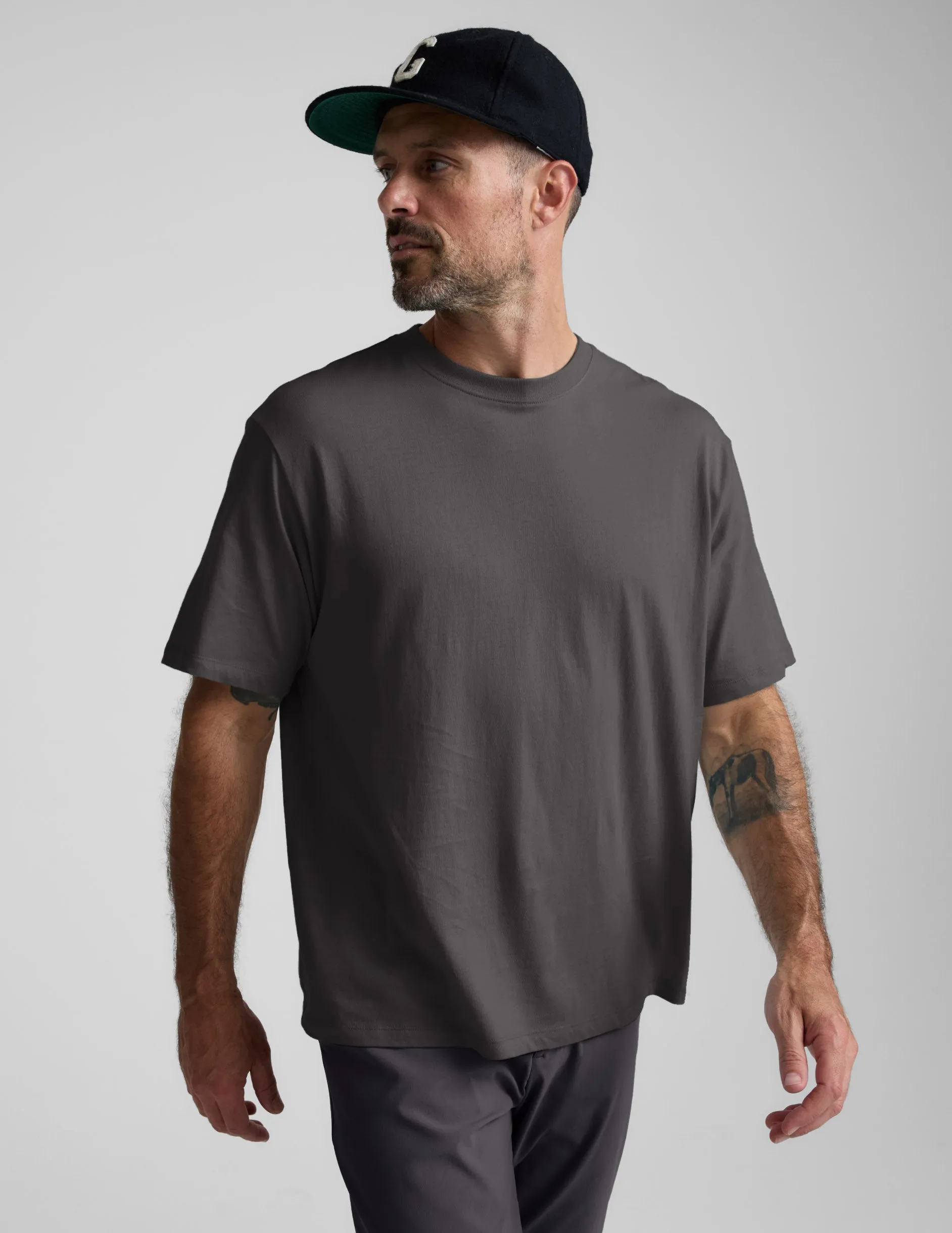 SoftKnit Men's Cotton Tee sold by Beyond Yoga