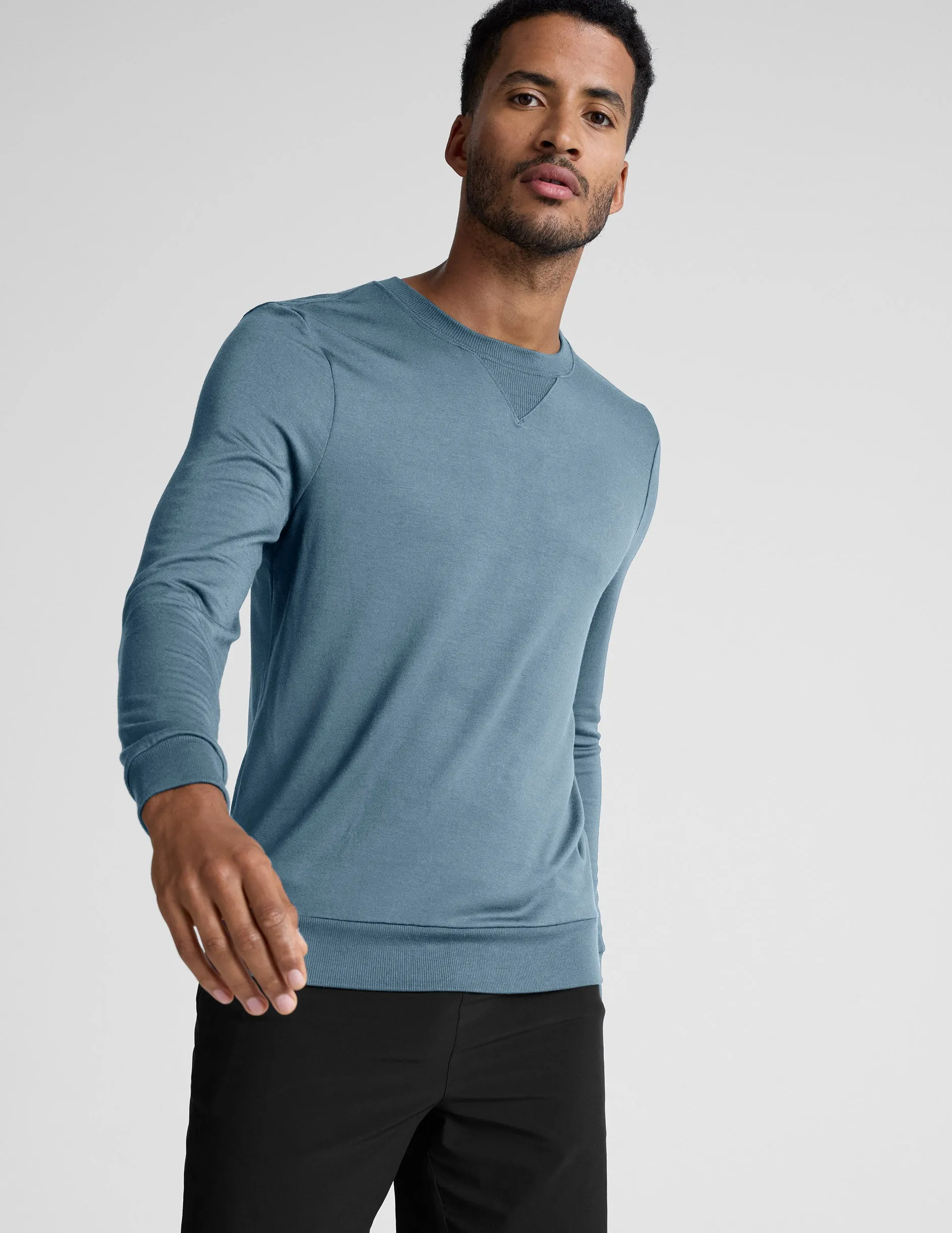 Always Beyond Men's Crew Pullover sold by Beyond Yoga product image thumbnail 2