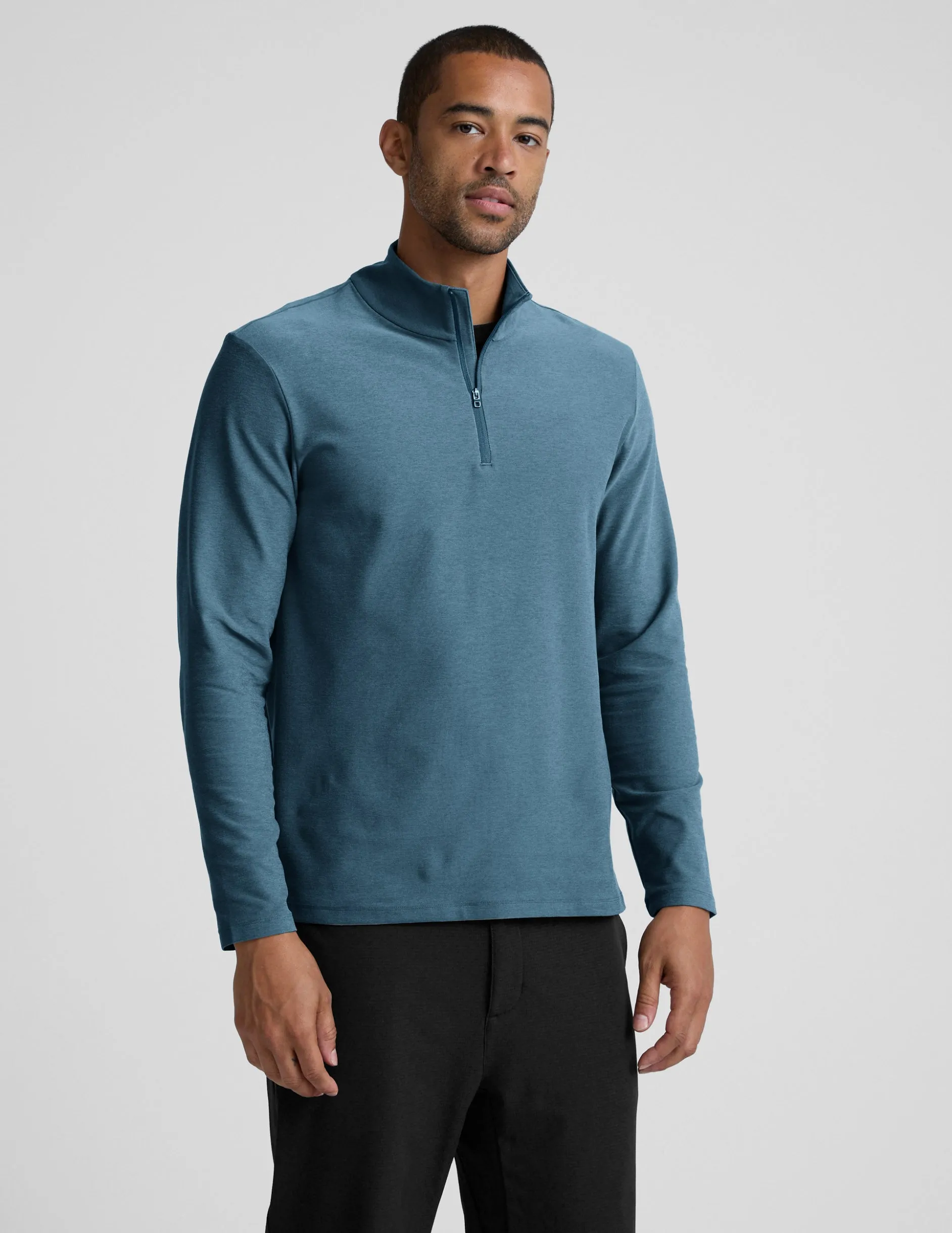 Spacedye Terrain Men's Quarter Zip Pullover sold by Beyond Yoga