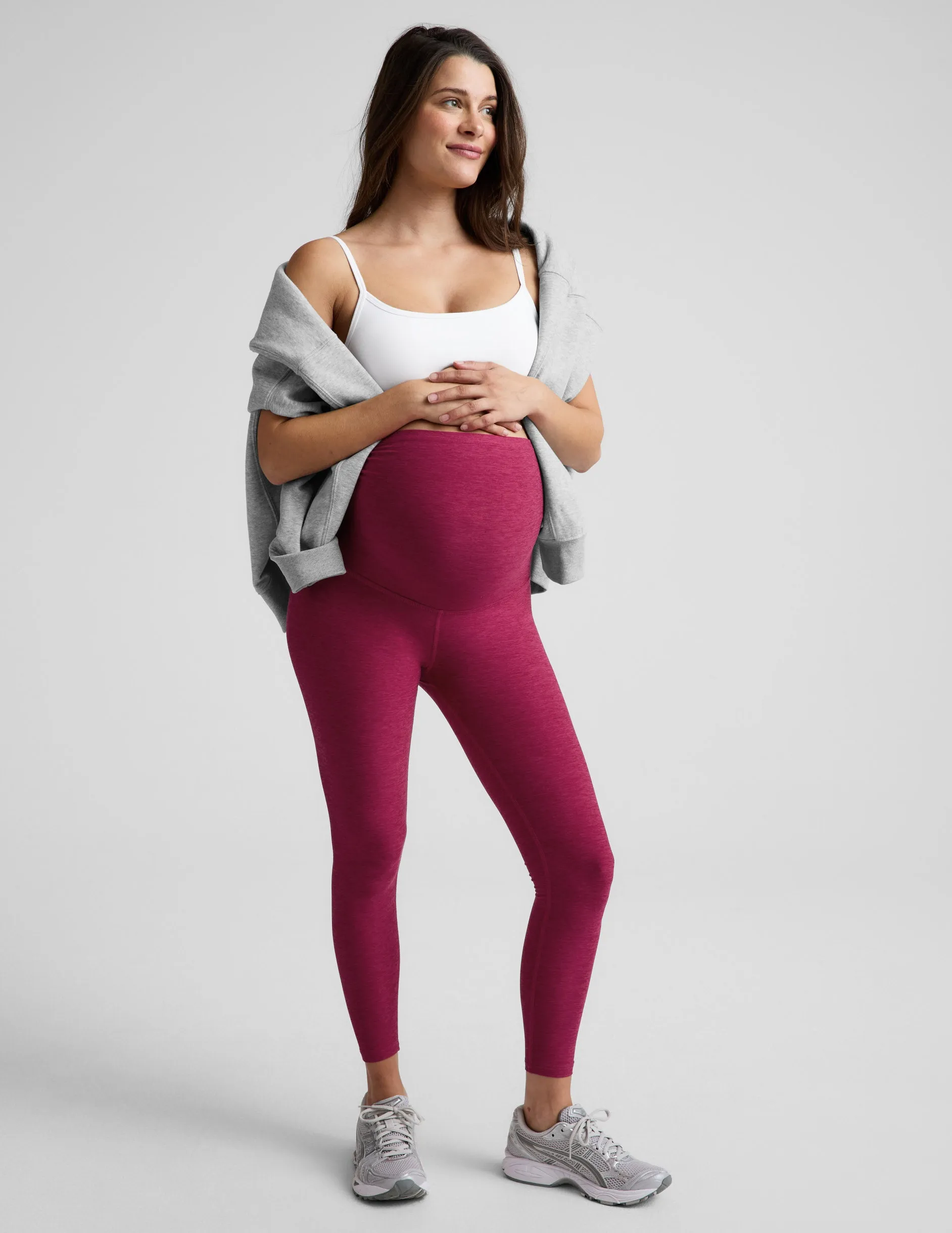 Spacedye Love the Bump Midi Maternity Legging sold by Beyond Yoga