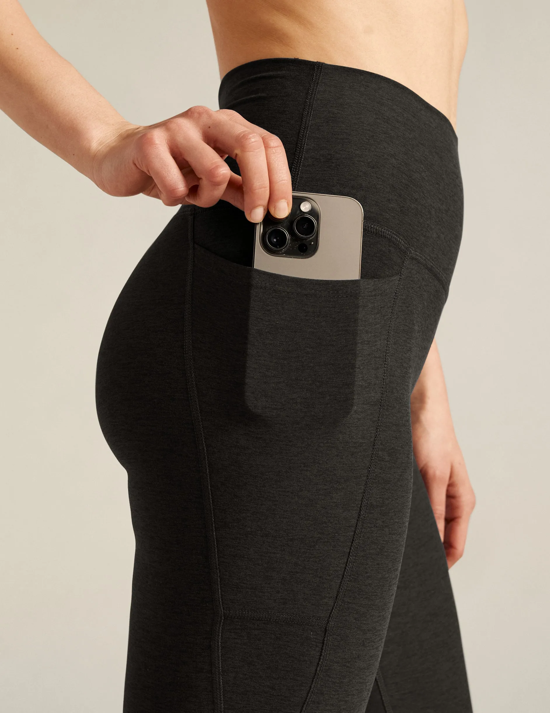 Spacedye High Waisted Pocket Pedal Pusher Legging sold by Beyond Yoga product image thumbnail 2