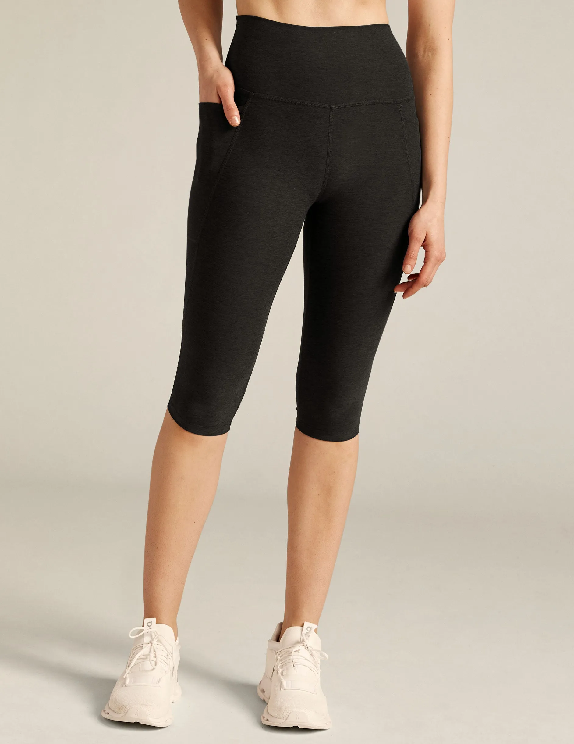 Spacedye High Waisted Pocket Pedal Pusher Legging sold by Beyond Yoga
