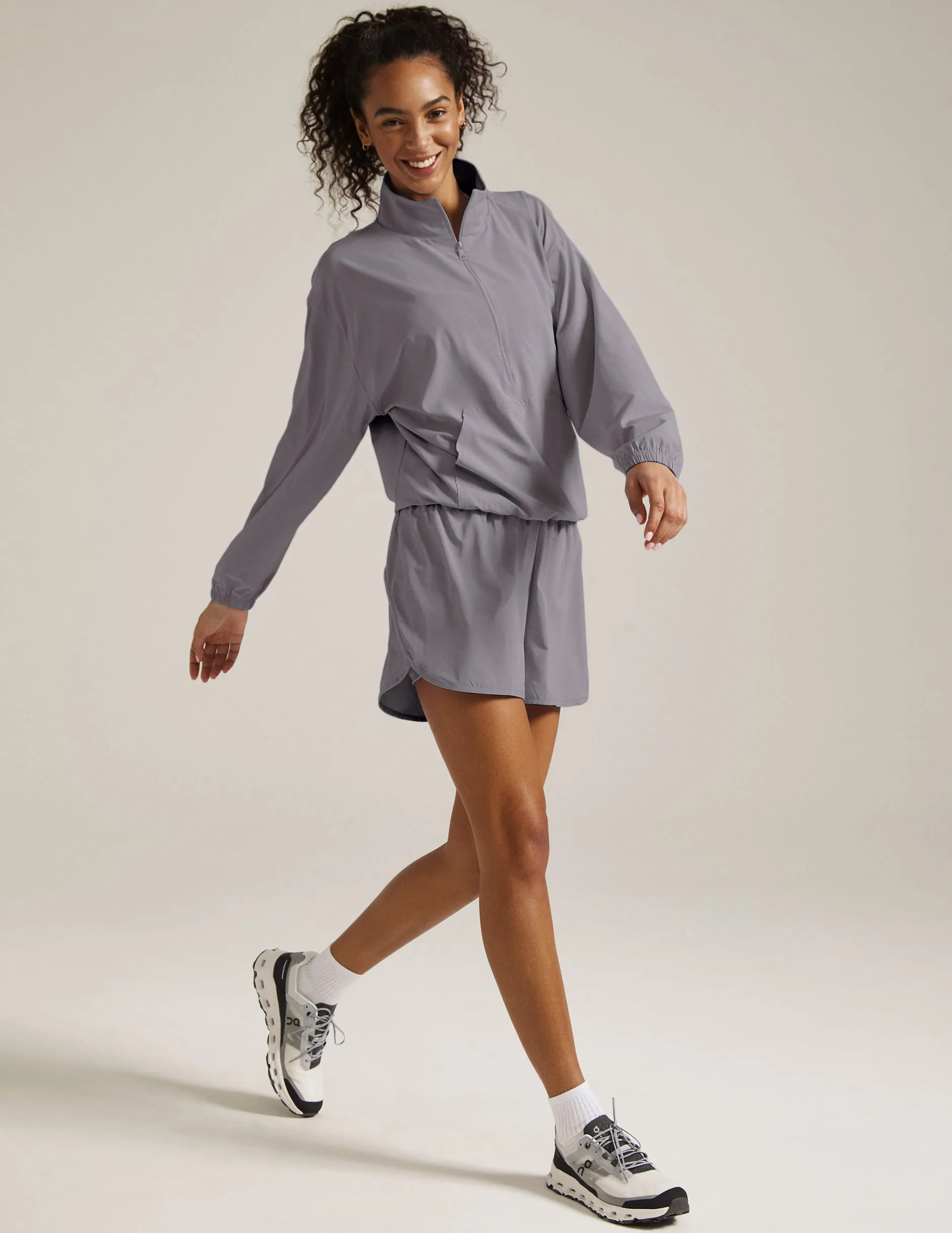 Stretch Woven In Stride Half Zip Pullover sold by Beyond Yoga product image thumbnail 4