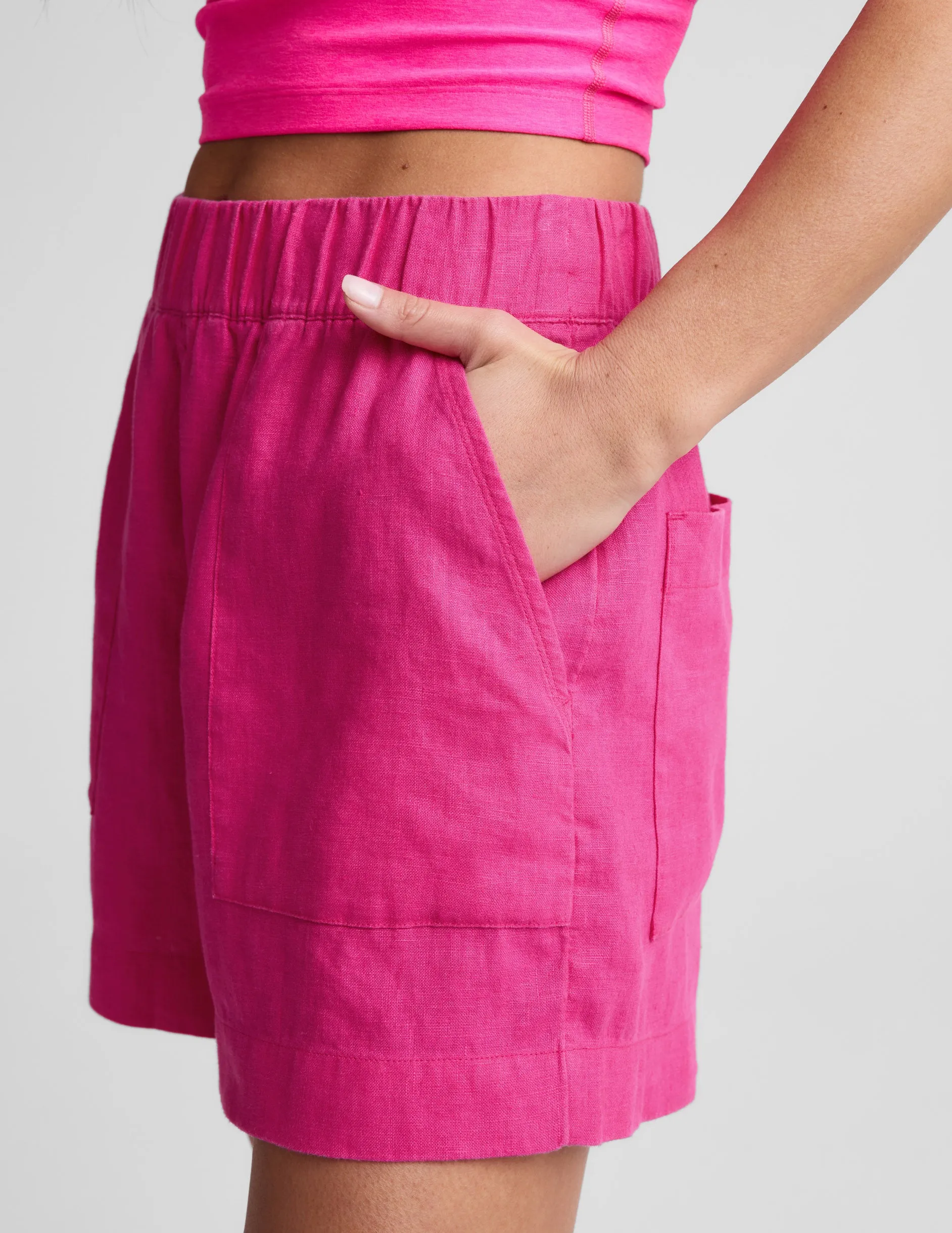 SoftWash Linen Easy Short sold by Beyond Yoga product image thumbnail 2