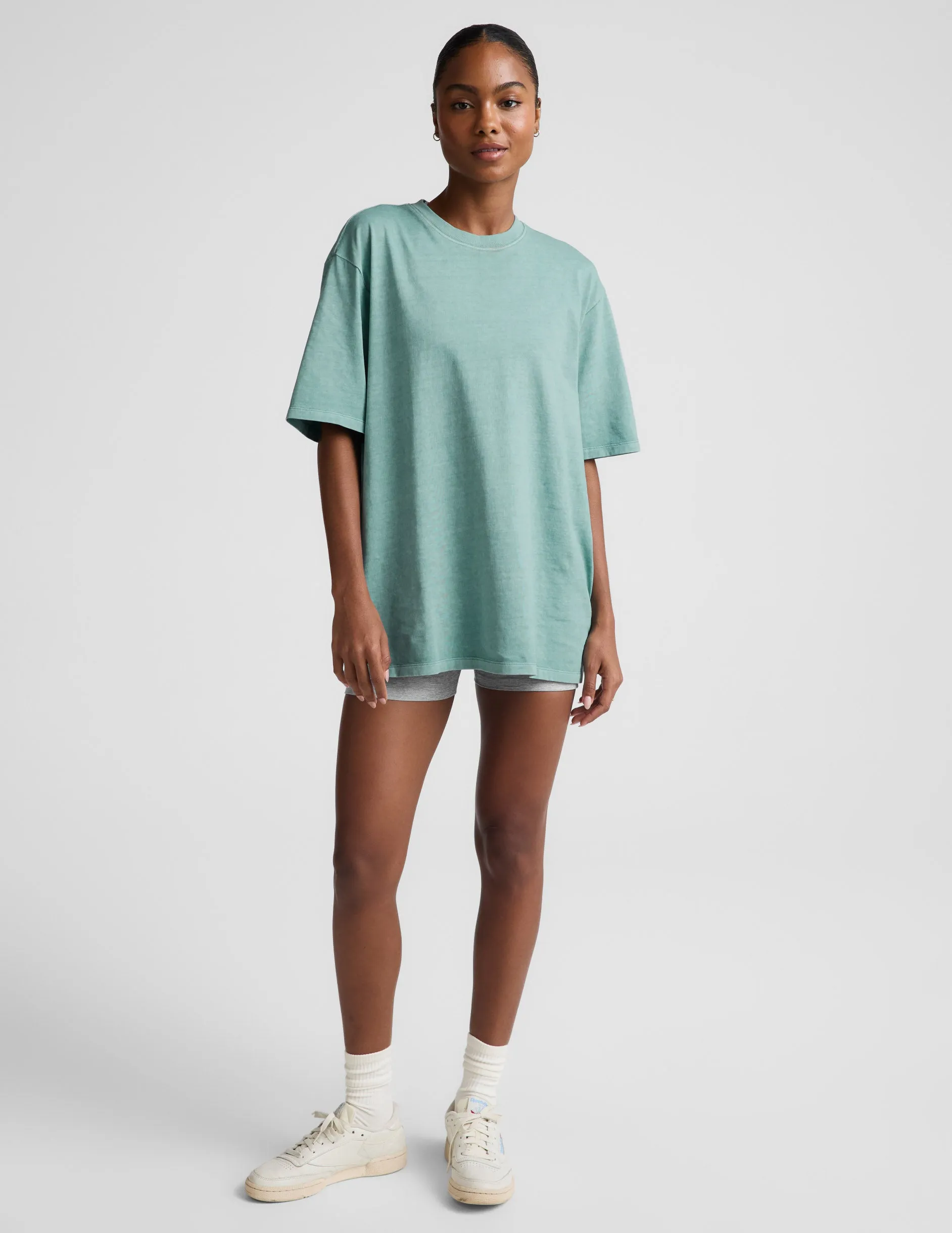 SoftKnit Better Than Ever Oversized Cotton Tee sold by Beyond Yoga product image thumbnail 3