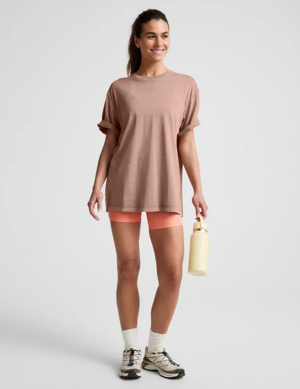 SoftKnit Better Than Ever Oversized Cotton Tee made by Beyond Yoga