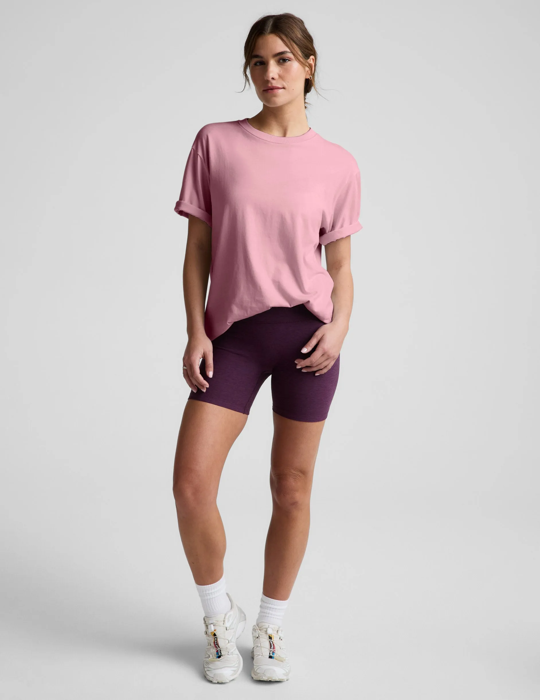 SoftKnit Better Than Ever Oversized Cotton Tee sold by Beyond Yoga product image thumbnail 3