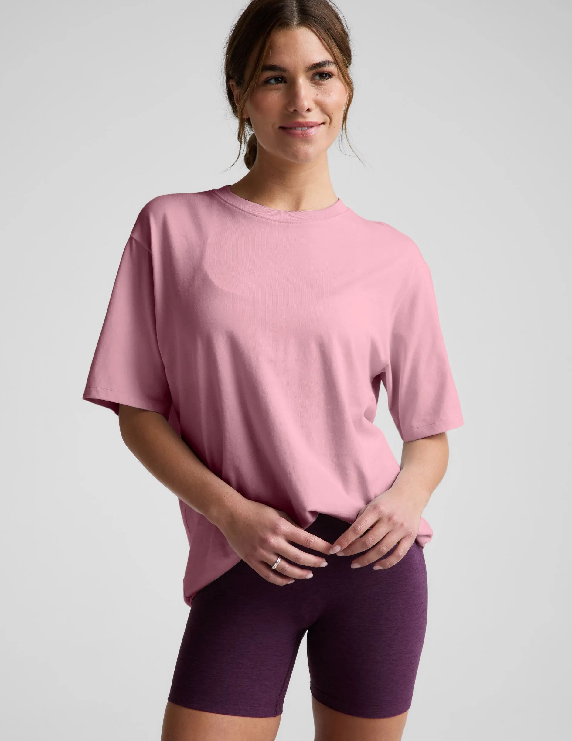 SoftKnit Better Than Ever Oversized Cotton Tee sold by Beyond Yoga product image thumbnail 2