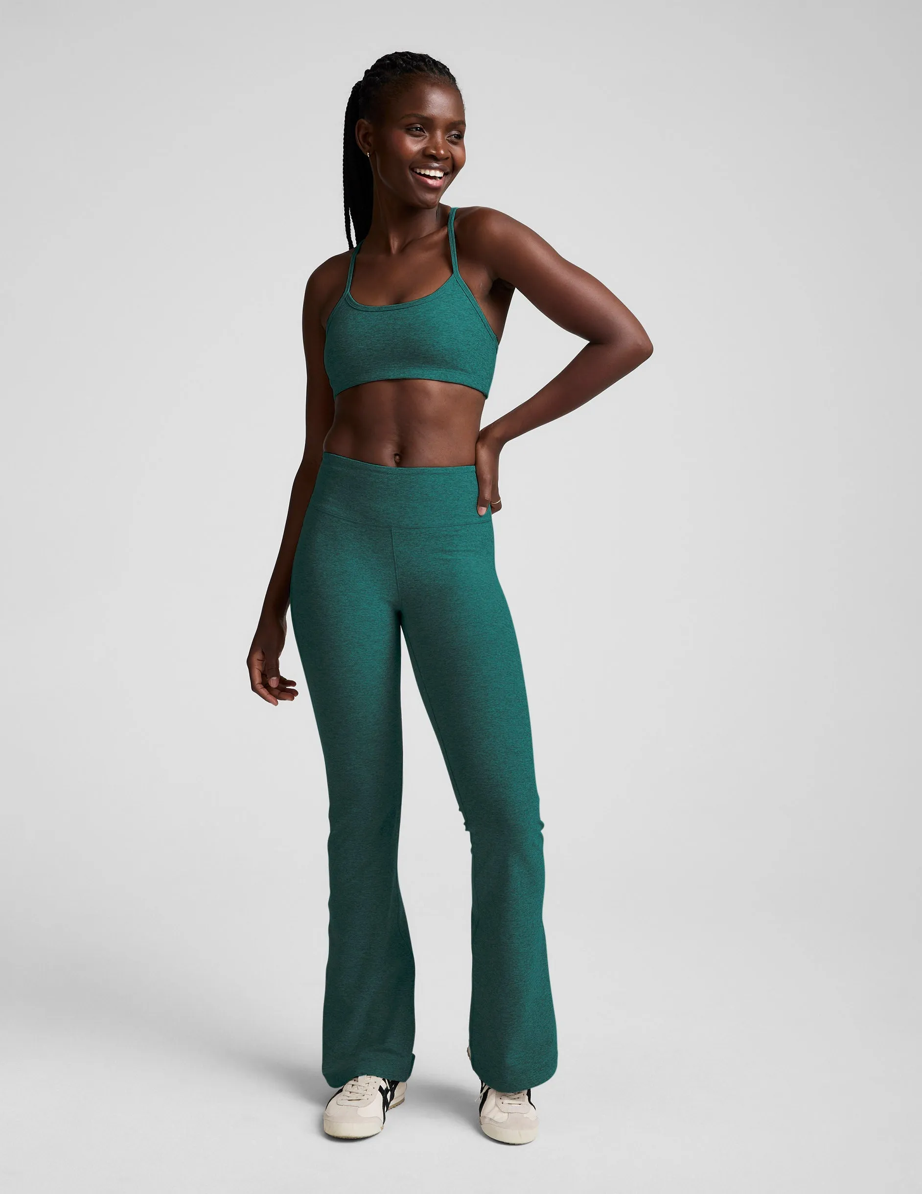 Spacedye Mid-Rise Bootcut Pant sold by Beyond Yoga